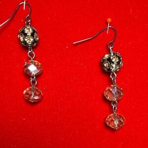 Elegant Crystal Drop Earrings